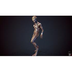 Alien Martian PBR 3D model